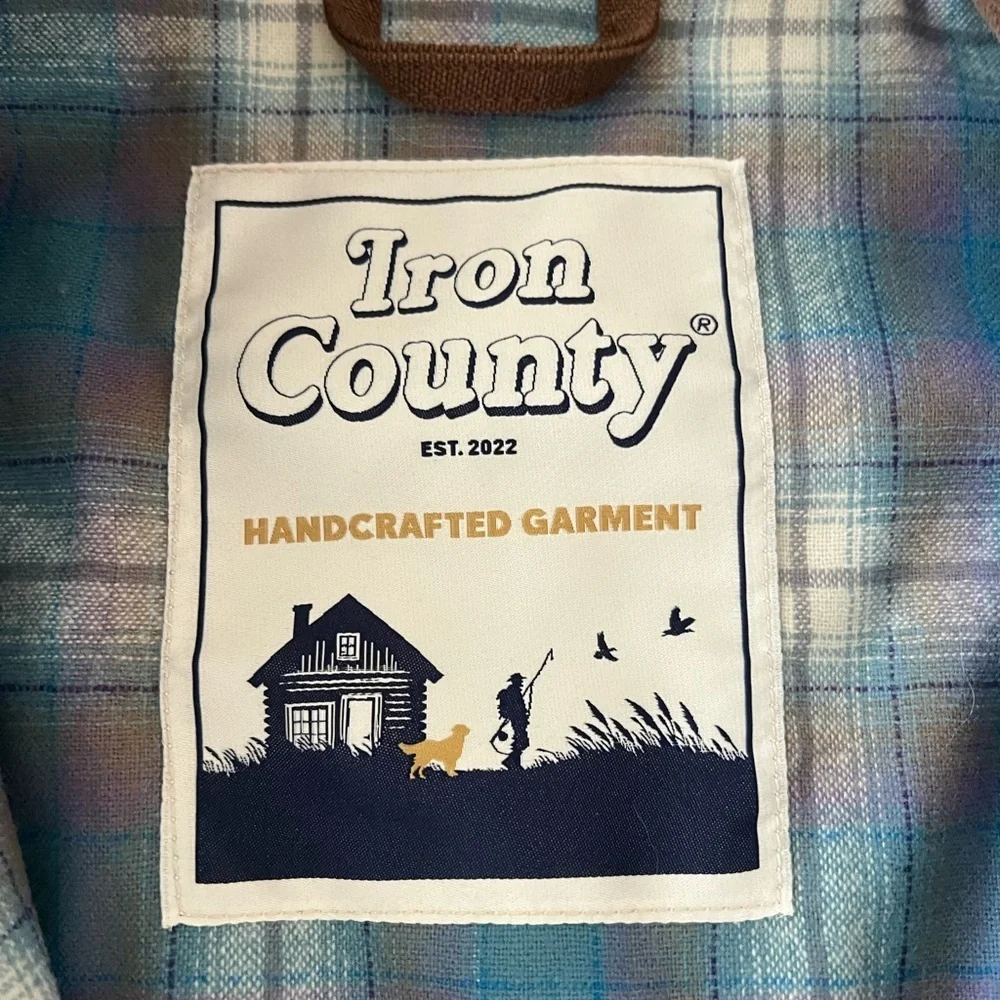 BRAND NEW (no tags) NEVER WORN. Iron County made in USA chore jacket. Size XL